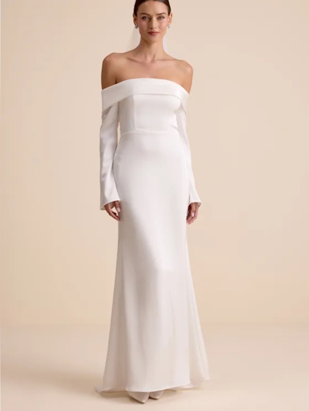 Lulus | Dresses | New Lulus Saintclair Offshoulder Long Sleeve Maxi Lulus | Dresses | New Lulus Saintclair Offshoulder Long Sleeve Maxi
